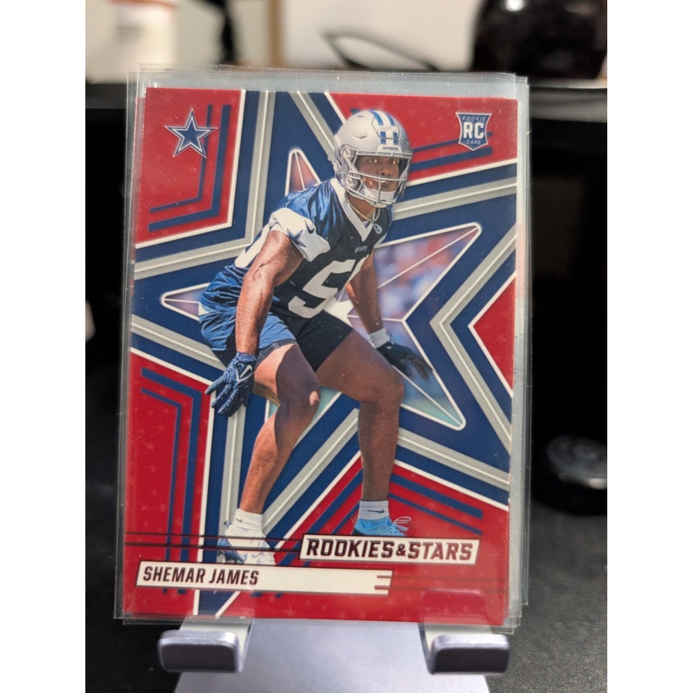 2025 Panini Rookies & Stars Shemar James RC Dallas Cowboys #178 Football Card